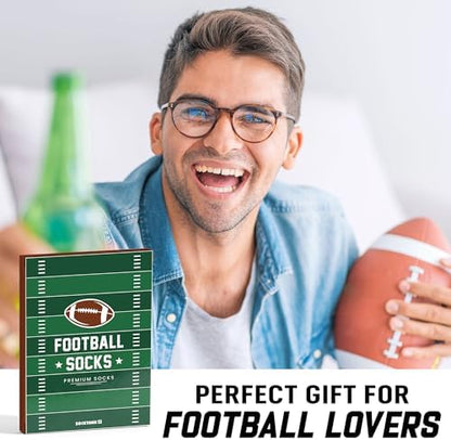 Funny Socks For Men - Cool Mens Football Socks, Sports Stocking
