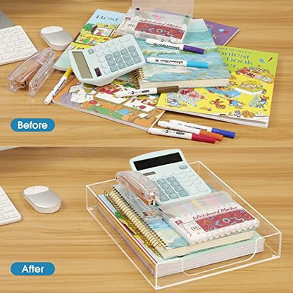 MaxGear Acrylic Letter Tray
