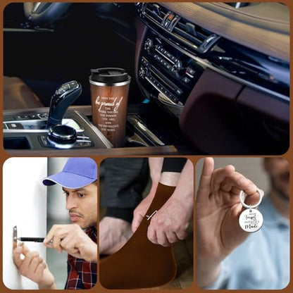 Gerrii 4 Pcs Appreciation Gifts for Men Thank You Gifts Set for Male