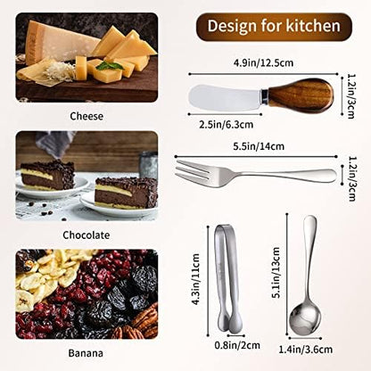 Charcuterie Accessories (20 Pcs), Cheese Spreaders for Charcuterie