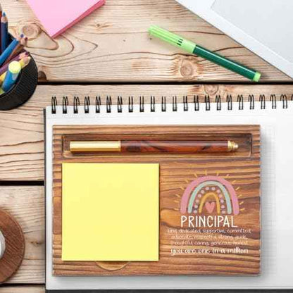 Principal Sticky Note Holder, Principal Appreciation Gifts, Teacher's