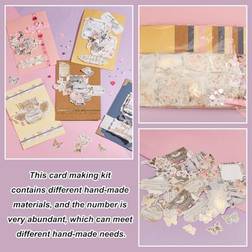 AHANDMAKER DIY Envelope & Card Making Kits for Adults, Handmade