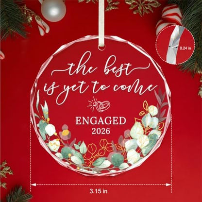 FUCDTEFC Wedding Gift for Couples,The Best is Yet to Come - Engaged