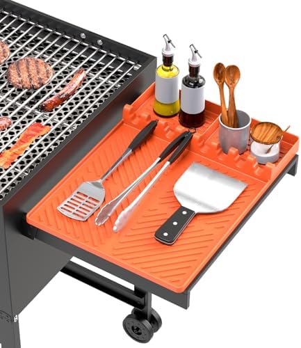 Silicone Grill Mat Compatible with Blackstone, BBQ Griddle Tool