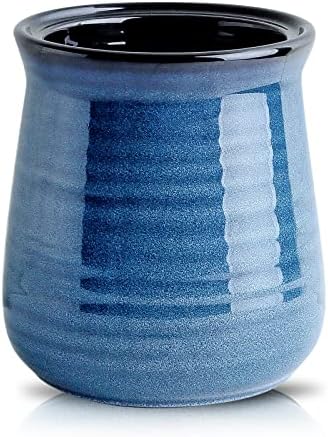 HASENSE Utensil Holder for Kitchen Counter 7.1” Cooking Utensil Crock