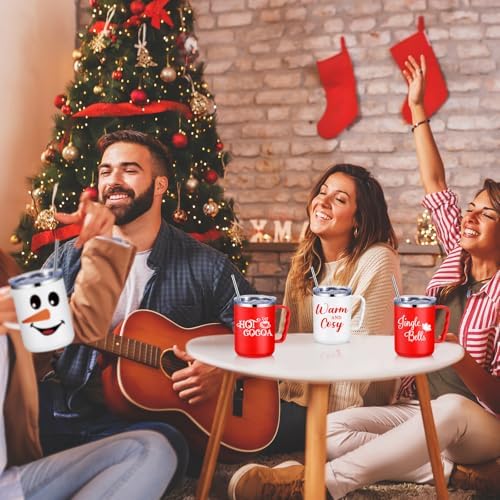 Umigy 12 Pcs Christmas Coffee Mug Bulk 17oz Employee Appreciation Gift
