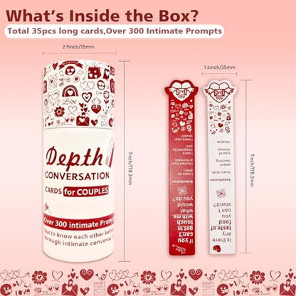 Couples Games, Conversation Cards for Couples - Deep Connection Card