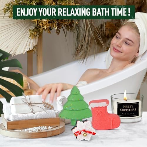 Christmas Gifts for Women – Xmas Relaxing Spa Scented Candle Insulated