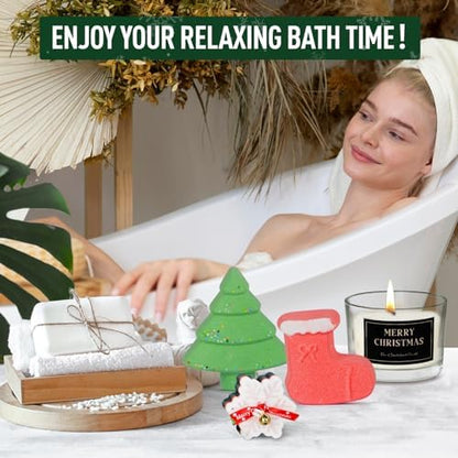 Christmas Gifts for Women – Xmas Relaxing Spa Scented Candle Insulated