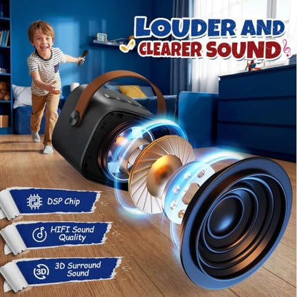 YLL Karaoke Machine for Kids Adults, Birthday Gifts for Boys