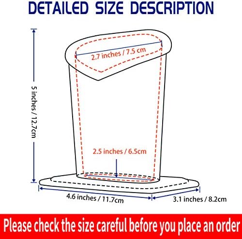 Pack of 2 Plush Lined Eyeglasses Holder Stand Protective Glasses Case