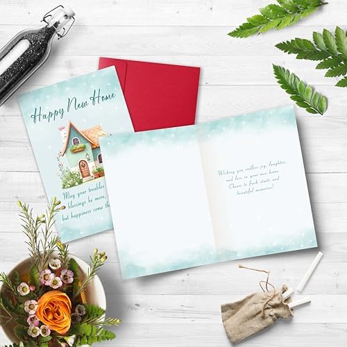 Funny House warming Card Gifts for Him Her, New Home Card, Happy New