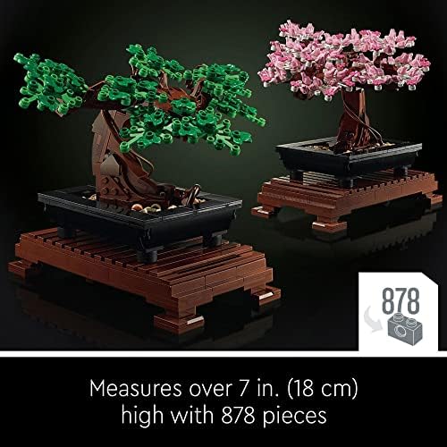 LEGO Botanicals Bonsai Tree Building Set - Artificial Bonsai Tree