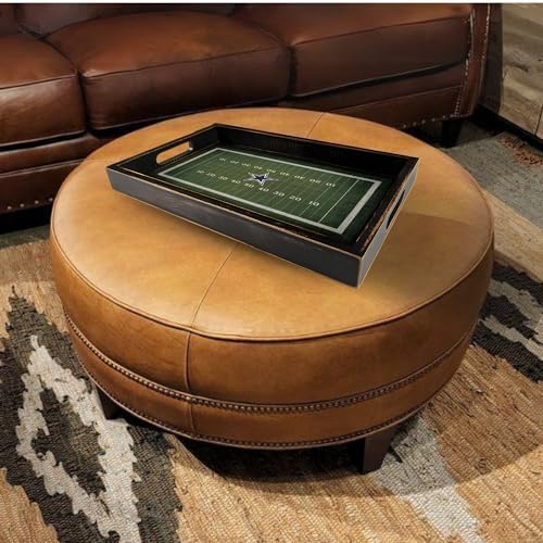 Dallas Cowboys NFL Football Field Wooden Tray by Fan Creations