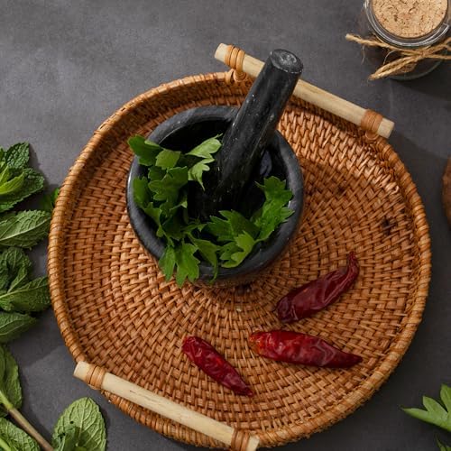 Marble Heavy Duty Mortar and Pestle Natural Marble Mortar and Pestle