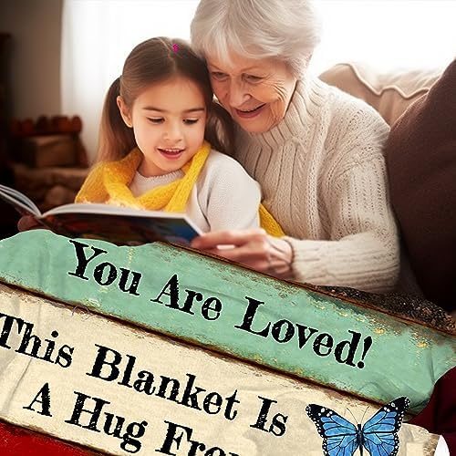 Get Well Gifts for Women Blanket After Surgery Warm Hugs Inspirational