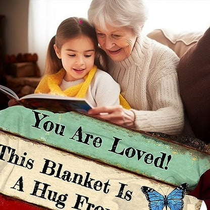 Get Well Gifts for Women Blanket After Surgery Warm Hugs Inspirational