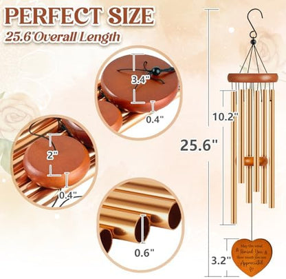 Thank You Gifts for Women, Thank You Gifts Wind Chimes - with