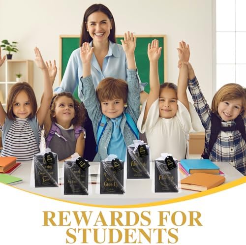 Qeeenar 200 Pcs Christian Gift Bulk Set Bible Verse, Black, Fresh