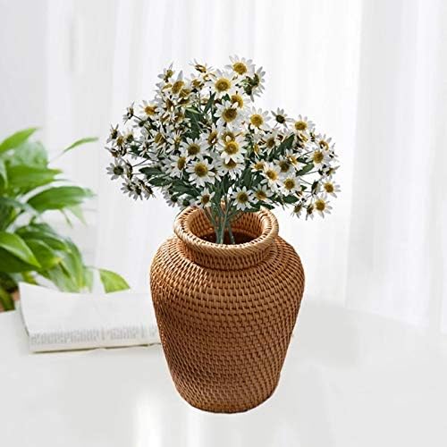 Autumn Rattan Woven Vase Art Vase Fashion Tabletop Decoration Plants