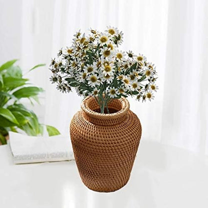 Autumn Rattan Woven Vase Art Vase Fashion Tabletop Decoration Plants