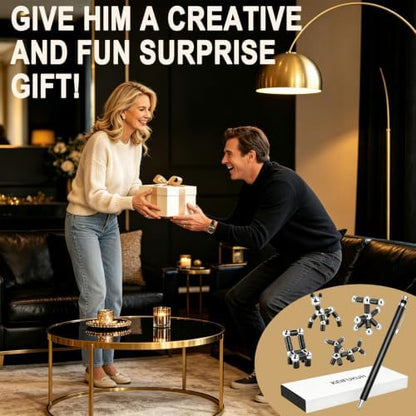 Fidget Gel Pens Gifts for Men - Stocking Stuffers for Men & Teen Boys