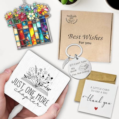 Book Lovers Gifts for Women – Reading Gifts Teacher, Reader Desk Decor