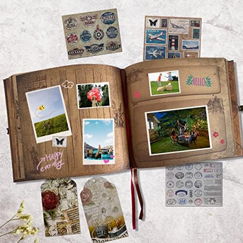 Our Adventure Book Vintage Scrapbook Journal