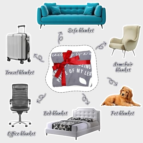 Teacher Gifts Blanket Throw 60”×50” Appreciation Gifts for Women Men