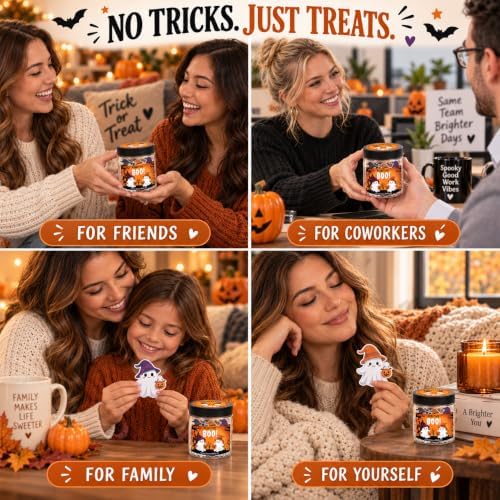 Positive Boo Jar, Emotional Support Ghosts, Halloween Boo Basket