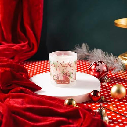ROMIIE ZOI Christmas Scented Jar Candle - 6oz Soy Wax Candle - Candy