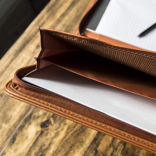 Cossini Premium Business Portfolio with Zipper – Padfolio - Superior