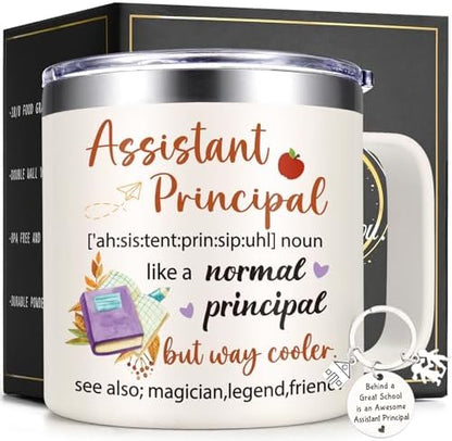 Qtencas Assistant Principal Appreciation Gifts, 14 oz Vice Principal