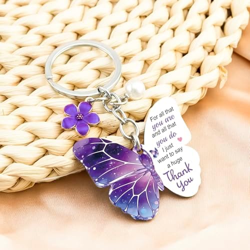 Ikacvb Purple Gifts For Women Friend Thank You Gifts Butterfly