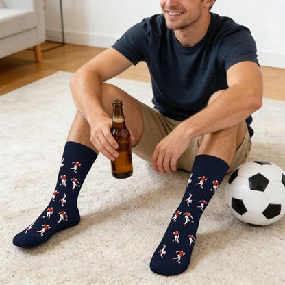 AGRIMONY I'd Rather Be Funny Socks- Novelty Cool Socks for Men Women
