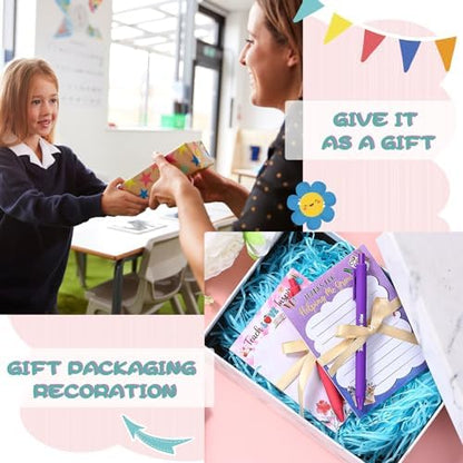 Yeaqee 12 Sets Back to School Teacher Gifts Bulk Teacher Notepads and