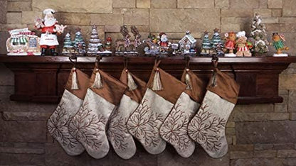 Lulu Decor, Cast Iron Combo Decorative Gingerbread Stocking Holders