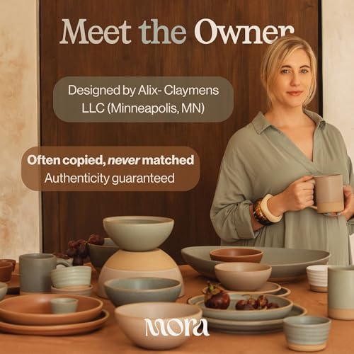 Mora Ceramic Decorative Tray - 10.6in Dish for Jewelry, Soap