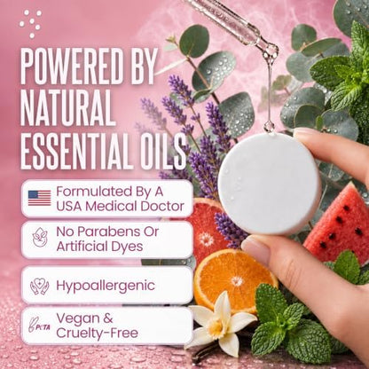 Cleverfy Shower Steamers Aromatherapy Gifts for Teen Girls, 6 Tablets