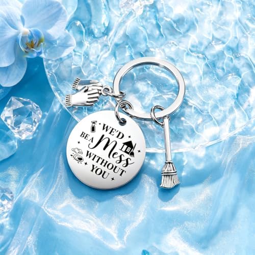 Housekeeping Appreciation Week Gifts Janitor Keyring Gifts For