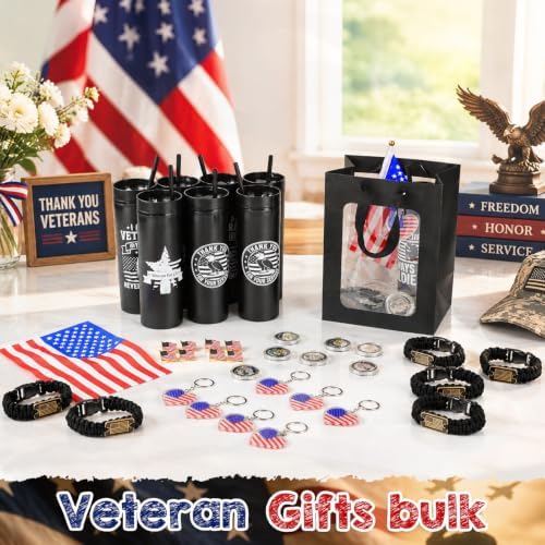Kenning 56 Pcs Veterans Day Gift Set Military Appreciation