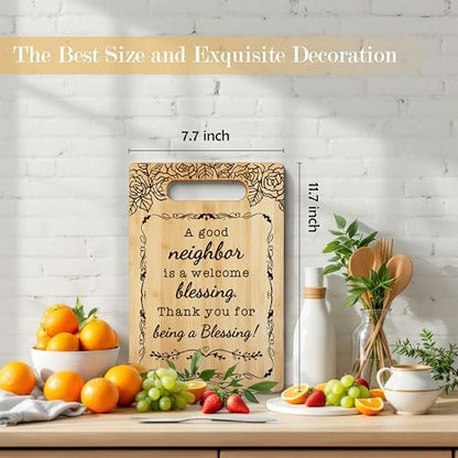 Neighbor Gifts Cutting Board Chopping Board, Best Neighbor Gifts