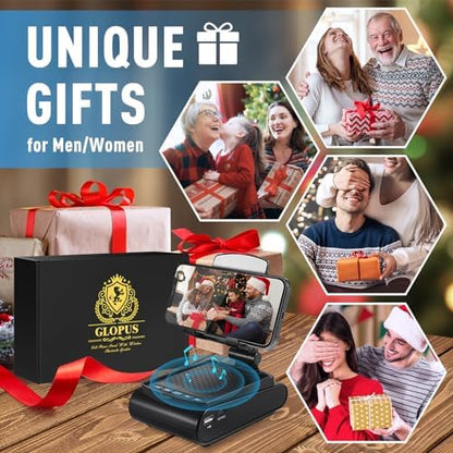 Stocking Stuffers Gifts for Men, Portable Bluetooth Speaker with Cell