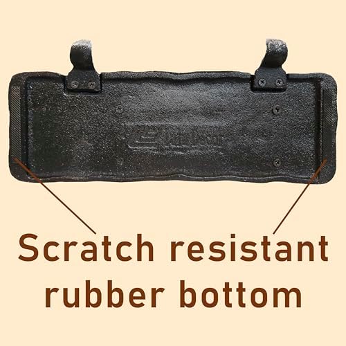 Lulu Decor, Cast Iron Christmas Stocking Holder 3D Train Rail Carts