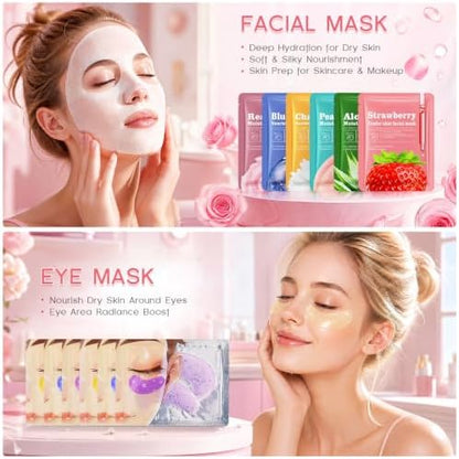 42 PCS Spa Party Supplies, Party Favor Gifts for Women, Goodie Bag