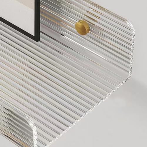 Acrylic Floating Wall Shelf Display Ledge for Bedroom Kitchen Decor