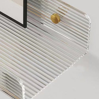 Acrylic Floating Wall Shelf Display Ledge for Bedroom Kitchen Decor