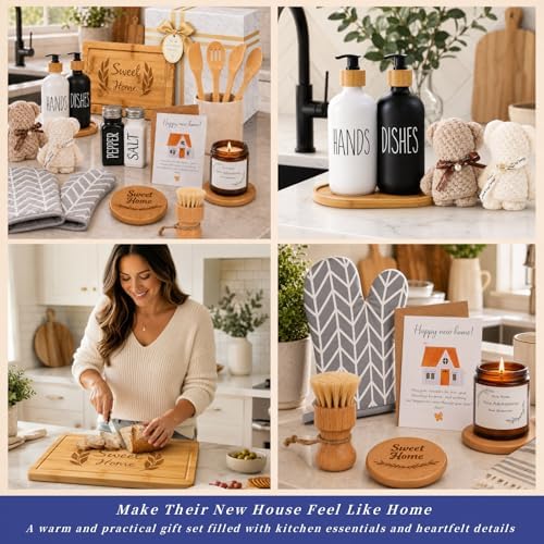 House warming gifts new home basket, New Home Gift Basket (21-Piece)