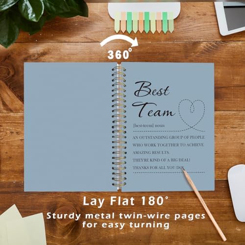 Lacama Thank You Gifts for Team Notebook Gifts for Team Teammate Work