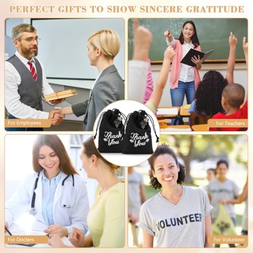 NICEMOVIC 45 Pcs Employee Thank You Gifts Bulk, Thank You Keychain